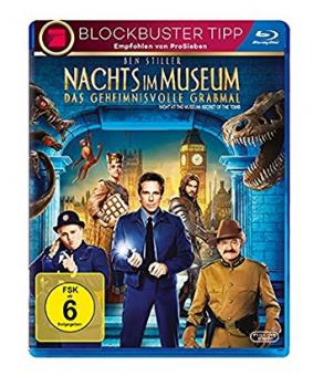 Nachts im Museum 3 - Das geheimnisvolle Grabmal (2014) [Blu-ray] 