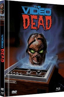 The Video Dead (Limited Mediabook, Blu-ray+DVD, Cover B) (1987) [FSK 18] [Blu-ray] 