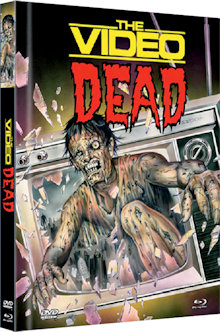 The Video Dead (Limited Mediabook, Blu-ray+DVD, Cover C) (1987) [FSK 18] [Blu-ray] 