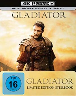 Gladiator (Limited Steelbook, 4K Ultra HD+Blu-ray) (2000) [4K Ultra HD] 