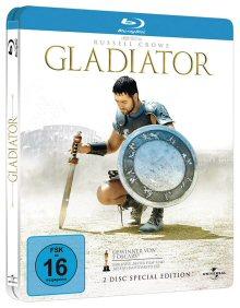Gladiator (Limited 2 Disc Extended Edition im Steelbook) (2000) [Blu-ray]  