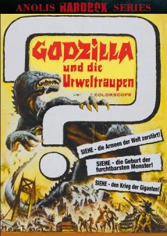 Godzilla und die Urweltraupen (Kleine Hartbox, Cover B) (1964) 