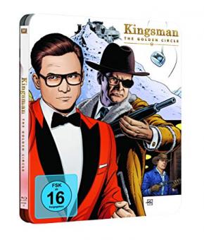 Kingsman - The Golden Circle (Limited Steelbook) (2017) [Blu-ray] 