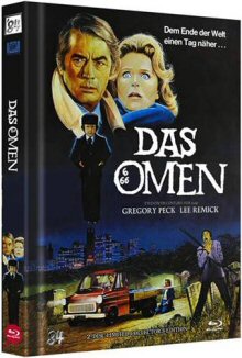 Das Omen (Limited Mediabook, Blu-ray+DVD, Cover B) (1976) [Blu-ray] 