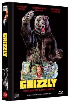 Grizzly (Limited Mediabook, Blu-ray+DVD) (1976) [FSK 18] [Blu-ray] 