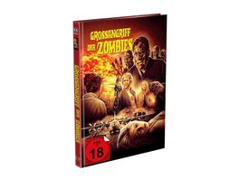 Grossangriff der Zombies (Limited Mediabook, Blu-ray+2 DVDs+CD, Cover C) (1980) [FSK 18] [Blu-ray] 