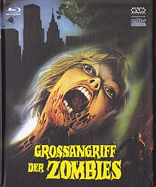 Grossangriff der Zombies (Limitiertes Mediabook, Cover B) (1980) [FSK 18] [Blu-ray] 