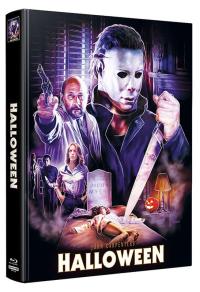 Halloween - Die Nacht des Grauens (Limited Wattiertes Mediabook, 4K Ultra HD+Blu-ray) (1978) [4K Ultra HD] 