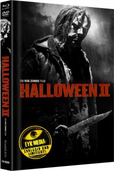 Halloween II (Limited Mediabook, Blu-ray+ Bonus DVD, Cover E) (2009) [FSK 18] [Blu-ray] 