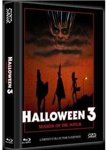 Halloween 3 - Season of the Witch (Mediabook, Blu-ray+DVD+CD, Cover B) (1982) [FSK 18] [Blu-ray] 