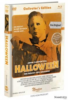 Halloween - Die Nacht des Grauens (Limited Mediabook, Blu-ray+DVD, Cover C) (1978) [Blu-ray] 
