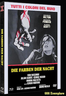 Die Farben der Nacht (Limited Mediabook, Blu-ray+DVD, Cover B) (1972) [FSK 18] [Blu-ray] 