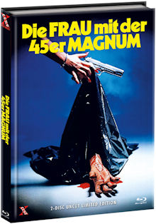 Die Frau mit der 45er Magnum (Limited Mediabook, Blu-ray+DVD, Cover B) (1981) [FSK 18] [Blu-ray] 