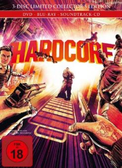 Hardcore (3 Disc Limited Mediabook, Blu-ray+DVD+CD) (2015) [FSK 18] [Blu-ray] 