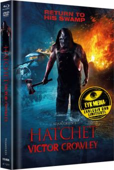 Hatchet 4 - Victor Crowley (Limited Mediabook, Blu-ray+DVD, Cover A) (2017) [FSK 18] [Blu-ray] 