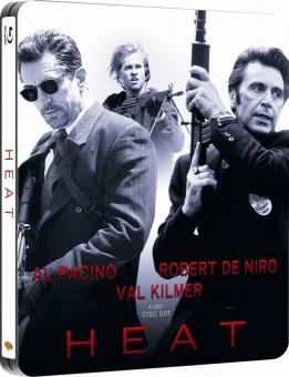 Heat (Premium Collection, Steelbook) (1995) [UK Import mit dt. Ton] [Blu-ray] 