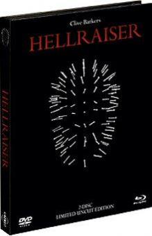 Hellraiser - Das Tor zur Hölle (2 Disc Limited Mediabook, Blu-ray + DVD) (Black Edition) (1987) [FSK 18] [Blu-ray] 
