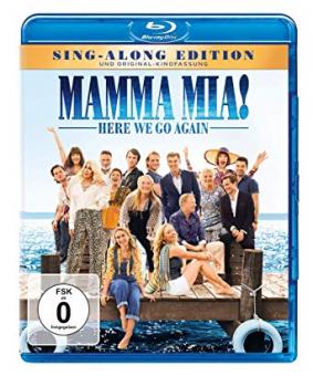 Mamma Mia! Here We Go Again (2018) [Blu-ray] [Gebraucht - Zustand (Sehr Gut)] 