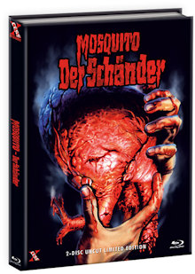 Mosquito - Der Schänder (Limited Mediabook, Blu-ray+DVD, Cover B) (1977) [FSK 18] [Blu-ray] 