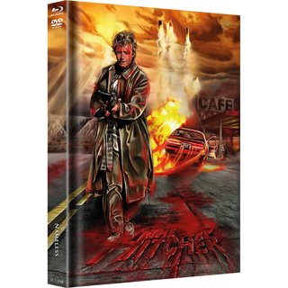Hitcher, der Highway Killer (Limited Mediabook, Blu-ray+DVD, Artwork Cover) (1986) [FSK 18] [Blu-ray] 