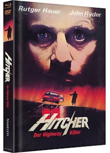 Hitcher, der Highway Killer (Limited Mediabook, Blu-ray+DVD, Cover A) (1986) [FSK 18] [Blu-ray] 