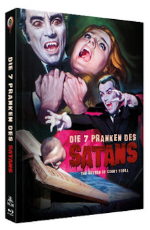 Die 7 Pranken des Satans (Limited Mediabook, Blu-ray+DVD, Cover B) (1971) [Blu-ray] 