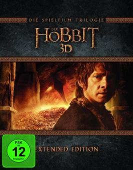 Der Hobbit Trilogie - Extended Edition (15 Discs) [3D Blu-ray] 