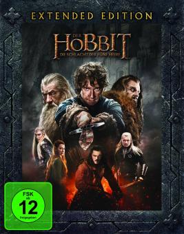 Der Hobbit 3 - Die Schlacht der fünf Heere (3 Disc Extended Edition) (2014) [Blu-ray] 