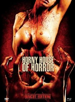 Horny House of Horror - Uncut (Limited Mediabok Edition, Blu-ray+DVD) [FSK 18] [Blu-ray] 