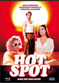 Hot Spot - Spiel mit dem Feuer (Limited Mediabook, Blu-ray+DVD, Cover C) (1990) [Blu-ray] 