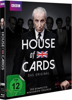 House of Cards - Die komplette Miniserien-Trilogie (3 Discs) (1990) [Blu-ray] [Gebraucht - Zustand (Sehr Gut)] 