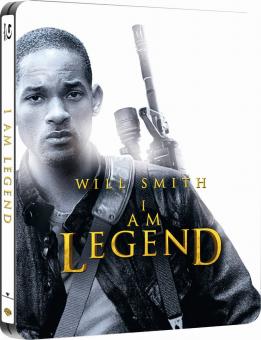I am Legend (Premium Collection, Steelbook) (2007) [UK Import mit dt. Ton] [Blu-ray] 