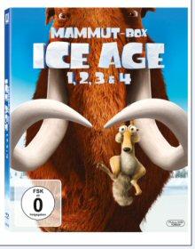 Ice Age - Teil 1-4 (Mammut-Box) [Blu-ray] [Gebraucht - Zustand (Sehr Gut)] 