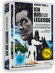 Ich bin Legende - The Last Man on Earth (Limited Mediabook, Blu-ray+DVD+CD-Soundtrack, inkl. Farbfassung) (1964) [Blu-ray] 