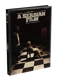 A Serbian Film (Full Uncut, 3 Disc Limited Wattiertes Mediabook, Blu-ray+DVD+Soundtrack, Cover Q) (2010) [FSK 18] [Blu-ray] 