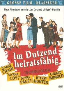 Im Dutzend heiratsfähig (1952) [UK Import mit dt. Ton] 