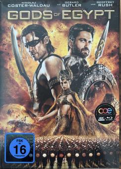 Gods Of Egypt (Limited Mediabook, 4K Ultra HD+Blu-ray, Cover B) (2016) [4K Ultra HD] 