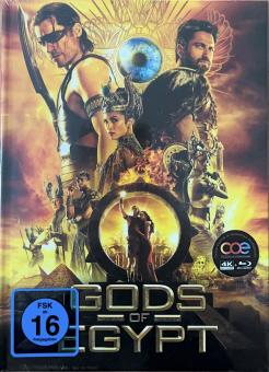 Gods Of Egypt (Limited Mediabook, 4K Ultra HD+Blu-ray, Cover A) (2016) [4K Ultra HD] 