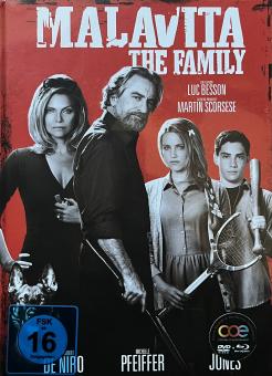 Malavita - The Family (Limited Mediabook, Blu-ray+DVD, Cover A) (2013) [Blu-ray] 
