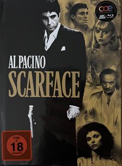 Scarface (Limited Mediabook, 4K Ultra HD+Blu-ray, Cover C) (1983) [FSK 18] [4K Ultra HD] 