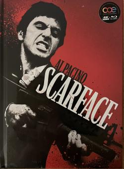 Scarface (Limited Mediabook, 4K Ultra HD+Blu-ray, Cover B) (1983) [FSK 18] [4K Ultra HD] 
