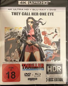 Thriller - Ein unbarmherziger Film (4K Ultra HD+Blu-ray+DVD) (1973) [FSK 18] [4K Ultra HD] 