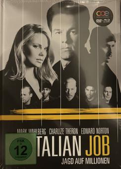 The Italian Job - Jagd auf Millionen (Limited Mediabook, Blu-ray+DVD, Cover B) (2003) [Blu-ray] 