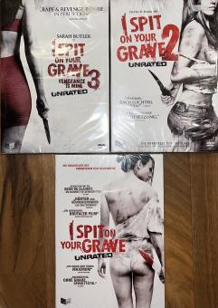 I Spit on your Grave 1-3  (3 Discs Package, Erstauflagen im Schuber) [FSK 18] 