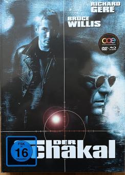 Der Schakal (Limited Mediabook, Blu-ray+DVD, Cover A) (1997) [Blu-ray] 