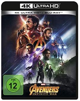 Avengers: Infinity War (4K Ultra HD+Blu-ray) (2018) [4K Ultra HD] [Gebraucht - Zustand (Sehr Gut)] 