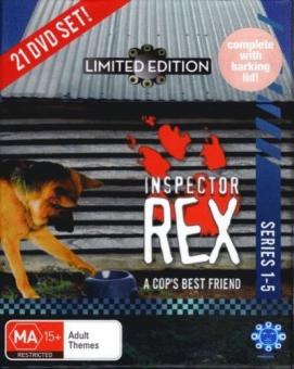 Kommissar Rex (Staffel 1-5, 21 DVDs) [Import mit dt. Ton] 