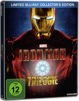 Iron Man - Trilogie (Steelbook inkl. exklusivem Iron Man Comic) (Limited Collector's Edition) [Blu-ray] 