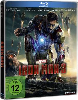 Iron Man 3 (2013) (Limited Steelbook Edition) [Blu-ray] 