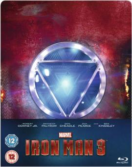 Iron Man 3 (2013) (Limited Steelbook Edition) [UK Import] [Blu-ray] 